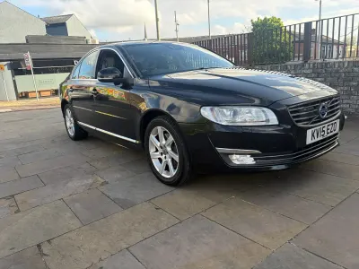 Used Volvo S80 SE Lux 215 HP (158 kW) 2015 Black Sedan