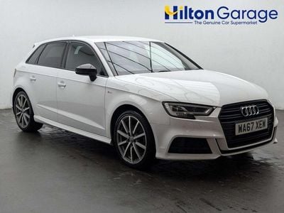 Used Audi A3 Sportback Black Edition 150 HP (110 kW) 2017 White Hatchback