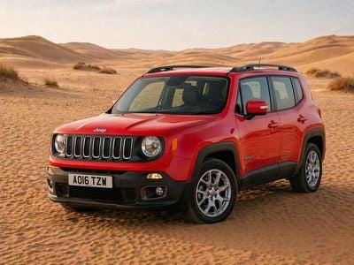 Used Jeep Renegade Longitude 140 HP (102 kW) 2016 Red SUV