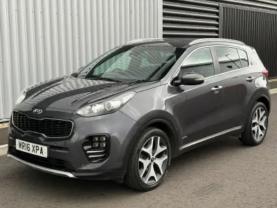 Gebraucht Kia Sportage GT-Line 136 PS (100 kW) 2016 Silber SUV