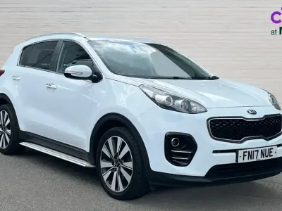 Begagnad Kia Sportage 114 HK (83 kW) 2017 Vit SUV