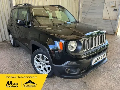 Used Jeep Renegade Longitude 140 HP (102 kW) 2017 Black SUV
