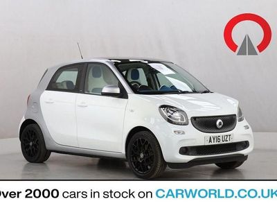 Used Smart ForFour Proxy 71 HP (52 kW) 2016 White Hatchback