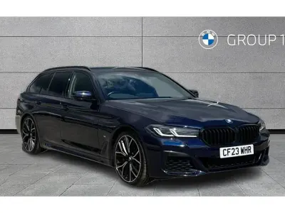 Used BMW 520 M Sport 190 HP (139 kW) 2023 Tanzanite blue