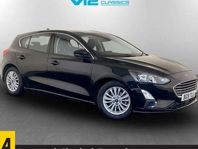 Black Used 2019 Ford Focus Titanium Hatchback | £8,695 (Good price)