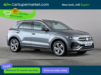 Używany VW T-Roc R-line 150 KM (110 kW) 2022 Szary SUV