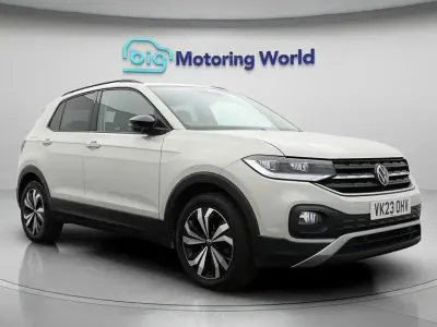 Used VW T-Cross Black Edition 110 HP (80 kW) 2023 Grey SUV