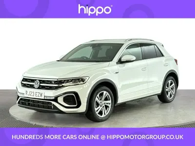 Used VW T-Roc R-line 150 HP (110 kW) 2023 White SUV