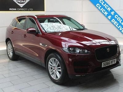 Used Jaguar F-Pace Portfolio 180 HP (132 kW) 2016 Red SUV