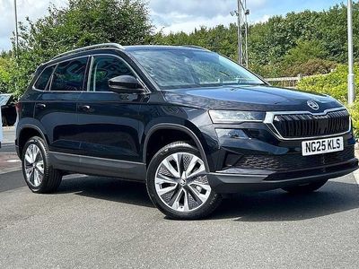 Black magic pearl effect Used 2025 Skoda Karoq SE L SUV | £24,495 (Fair price)