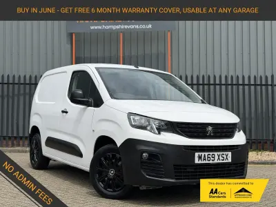 Used Peugeot Partner 131 HP (96 kW) 2019 White MPV