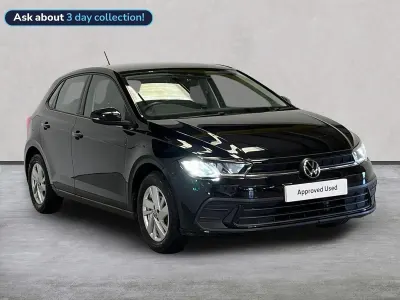 Used VW Polo Life 95 HP (69 kW) 2022 Black Hatchback