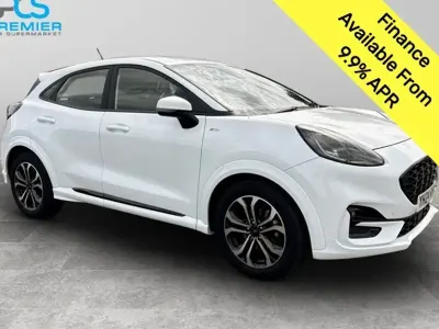 Used Ford Puma ST-Line 125 HP (91 kW) 2024 Frozen white (premium paint) SUV