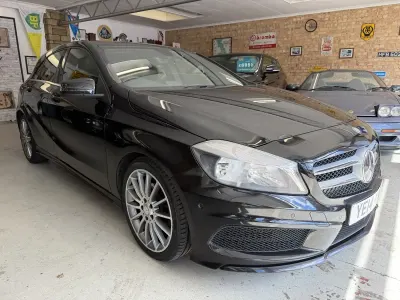 Begagnad Mercedes A200 AMG 136 HK (100 kW) 2014 Svart Halvkombi