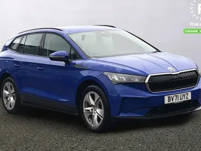 Used Skoda Enyaq iV ecoSuite 131 kW (179 HP) 2021 Blue SUV