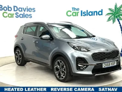 Used Kia Sportage GT-Line 177 HP (130 kW) 2018 Silver SUV
