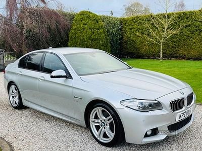 Begagnad BMW 520 M Sport 2014 Silver Sedan