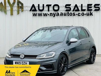 Begagnad VW Golf VII R 2019 Grå Halvkombi