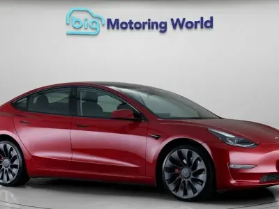 Used Tesla Model 3 Performance 334 kW (455 HP) 2023 Red Sedan