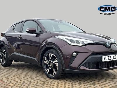 Used Toyota C-HR Design 122 HP (89 kW) 2022 Mauve/purple SUV