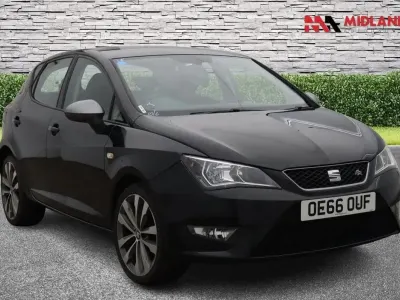 Used Seat Ibiza FR 110 HP (80 kW) 2017 Black Hatchback