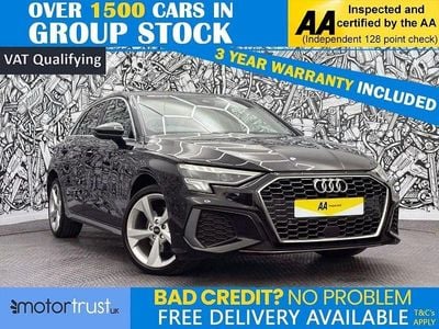 Black Used 2022 Audi A3 Sportback e-tron S-Line Hatchback | £19,195 (Fair price)