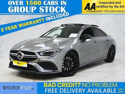 Used Mercedes CLA35 AMG Premium Plus 306 HP (225 kW) 2019 Grey Coupe