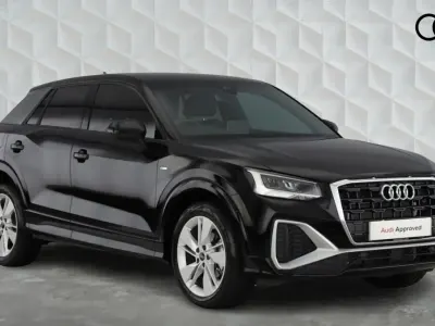 Used Audi Q2 S-Line 150 HP (110 kW) 2025 Mythos black SUV