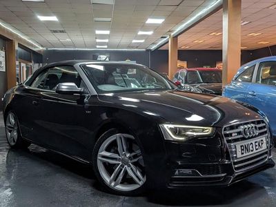Black Used 2013 Audi S5 Cabriolet Comfort Cabriolet | £9,240