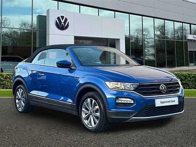 Blue Used 2021 VW T-Roc Cabriolet Design Cabriolet | £16,994 (Super price)
