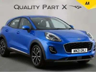 Usado Ford Puma Titanium 125 CV (91 kW) 2021 Azul SUV