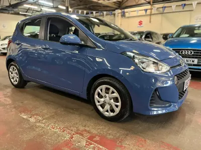Usado Hyundai i10 SE 67 HP (49 kW) 2017 Azul Citadino