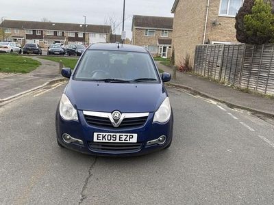 Used Vauxhall Agila Design Edition 80 HP (58 kW) 2009 Blue MPV