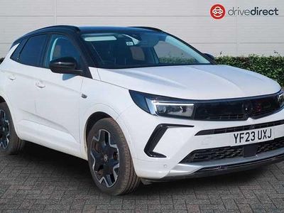 Used Vauxhall Grandland X Ultimate 131 HP (96 kW) 2023 White SUV