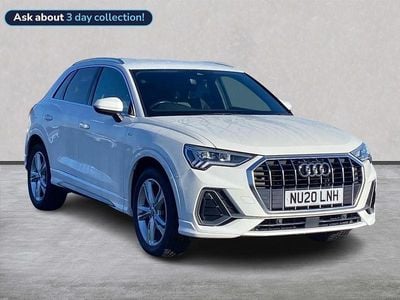 Used Audi Q3 S-Line 150 HP (110 kW) 2020 White SUV