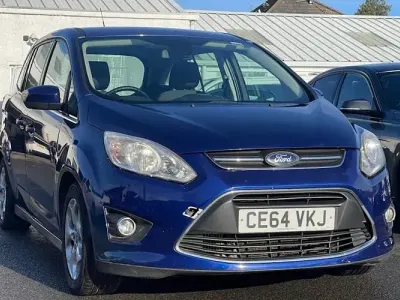 Used Ford Grand C-Max Zetec 116 HP (85 kW) 2014 Blue MPV