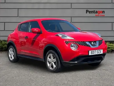 Used Nissan Juke Visia 92 HP (67 kW) 2017 Red SUV