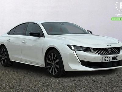White Used 2020 Peugeot 508 GT-line Hatchback | £12,099 (Fair price)