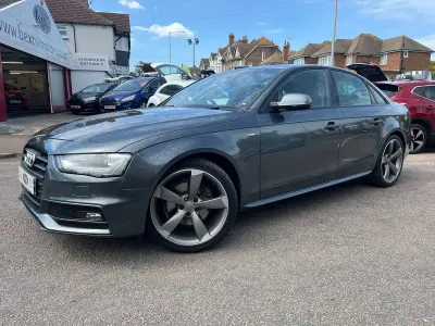 Used Audi A4 Black Edition 177 HP (130 kW) 2014 Grey Sedan