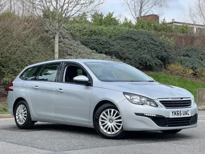 Second-hand Peugeot 308 SW Access 100 CP (73 kW) 2015 Argintiu Break