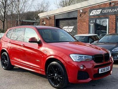 Used BMW X3 M Sport 258 HP (189 kW) 2016 Red SUV