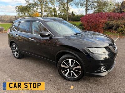 Black Used 2016 Nissan X-Trail Tekna SUV | £8,490 (Fair price)