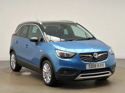 Used Vauxhall Crossland X Elite 81 HP (59 kW) 2018 Blue SUV