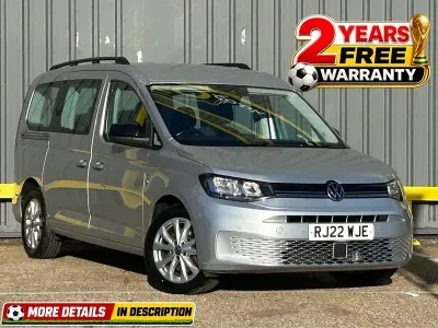 Used VW Caddy Maxi Life 122 HP (89 kW) 2022 Silver MPV