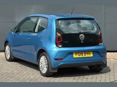 Used VW up! move up! 58 HP (42 kW) 2019 Blue Hatchback