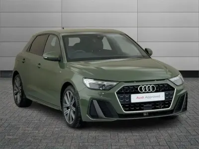 Used Audi A1 S-Line 113 HP (83 kW) 2024 Green SUV