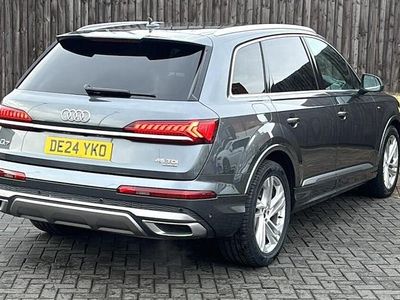 Grey Used 2024 Audi Q7 S-Line SUV | £42,599 (Fair price)