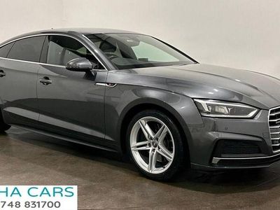 Used Audi A5 Sportback S-Line 252 HP (185 kW) 2018 Grey Hatchback