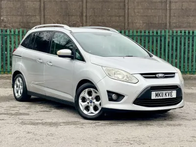 Used Ford Grand C-Max Zetec 115 HP (84 kW) 2011 Silver MPV