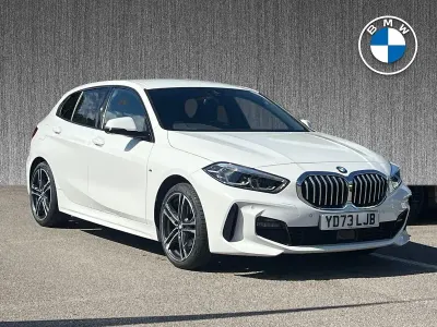 Used BMW 118 M Sport 136 HP (100 kW) 2023 White Hatchback